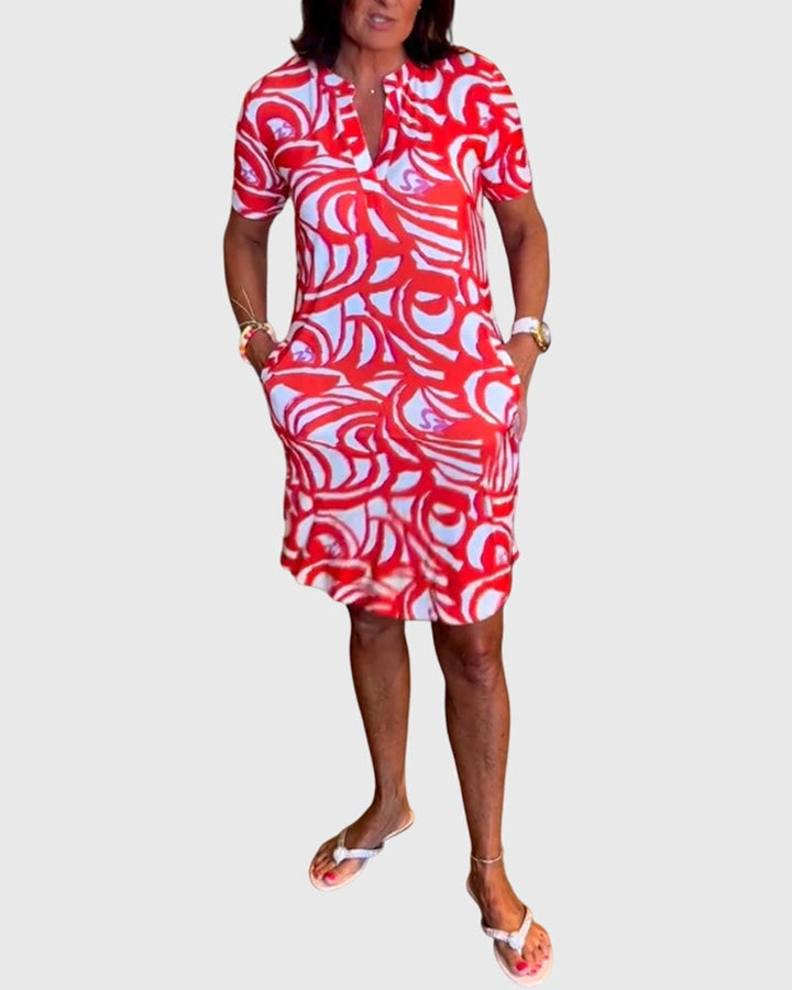 Ella | Flattering Avenue Walk Dress