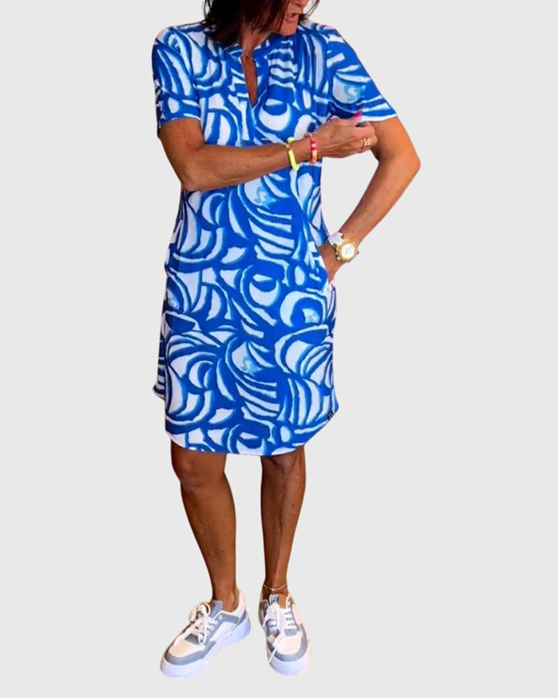 Ella | Flattering Avenue Walk Dress