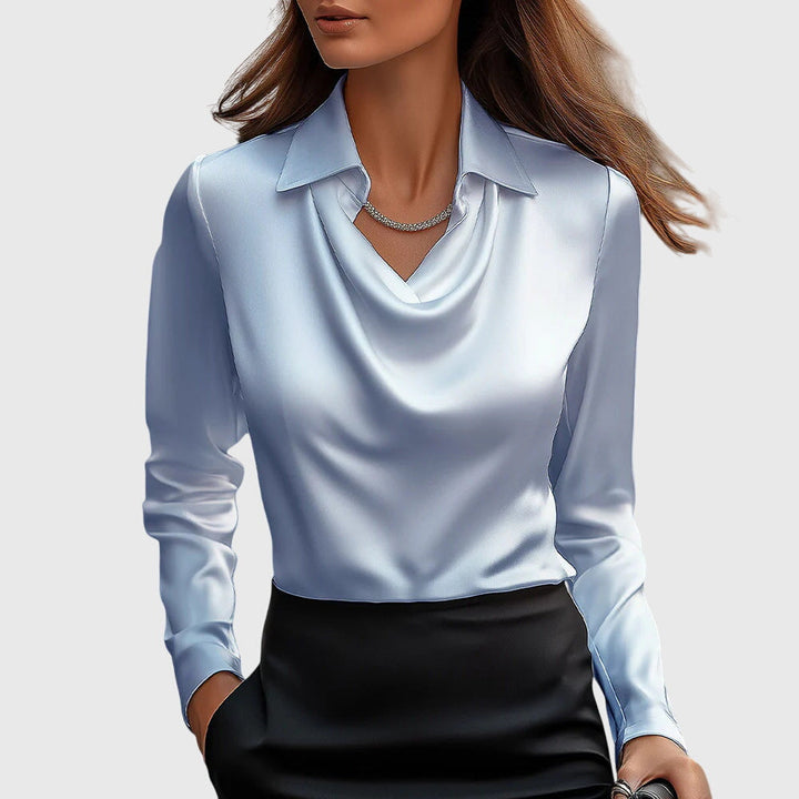 Brookly - Elegant Satin Blouse
