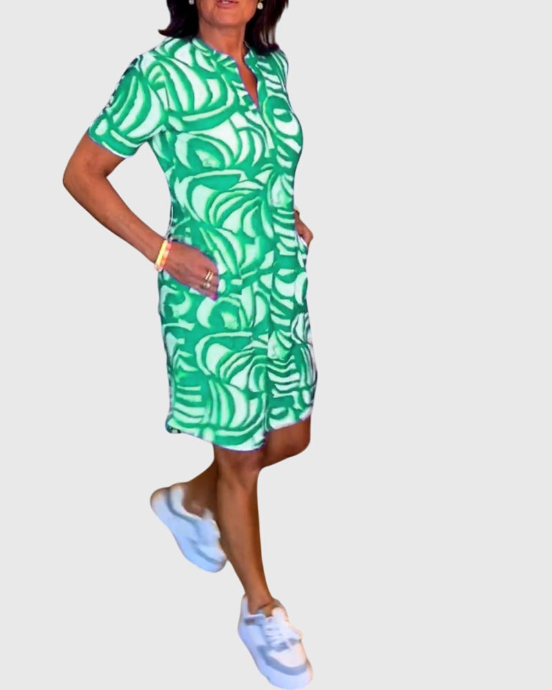 Ella | Flattering Avenue Walk Dress