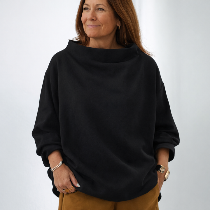 Ellyse | High-Neck Casual Top