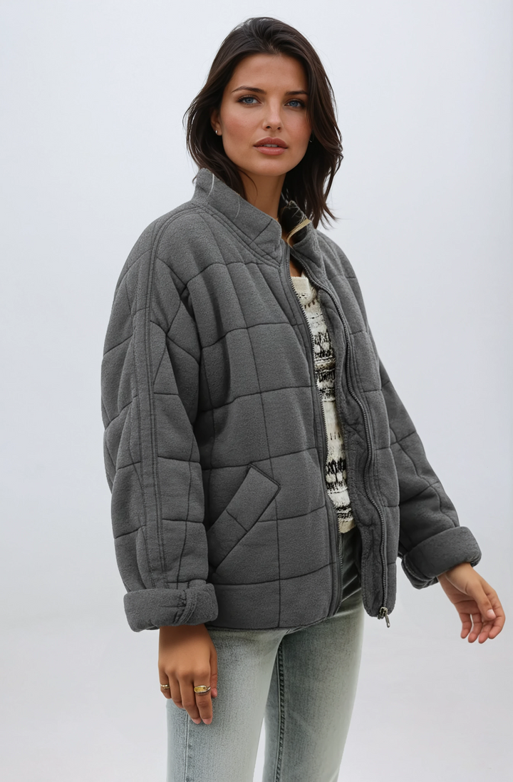 Lily | Oversized Quilted Jacket