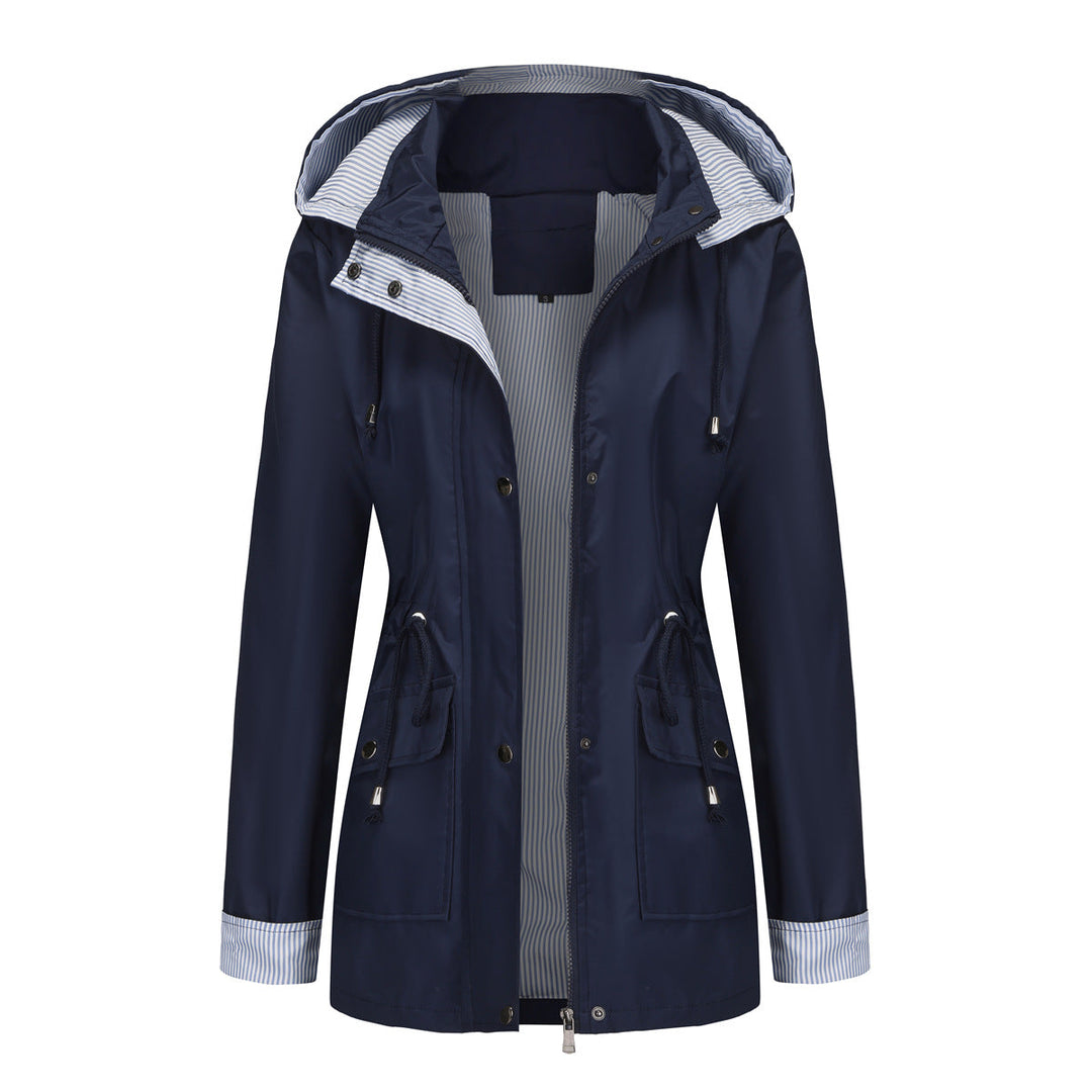 Clara | Hooded Waterproof Raincoat