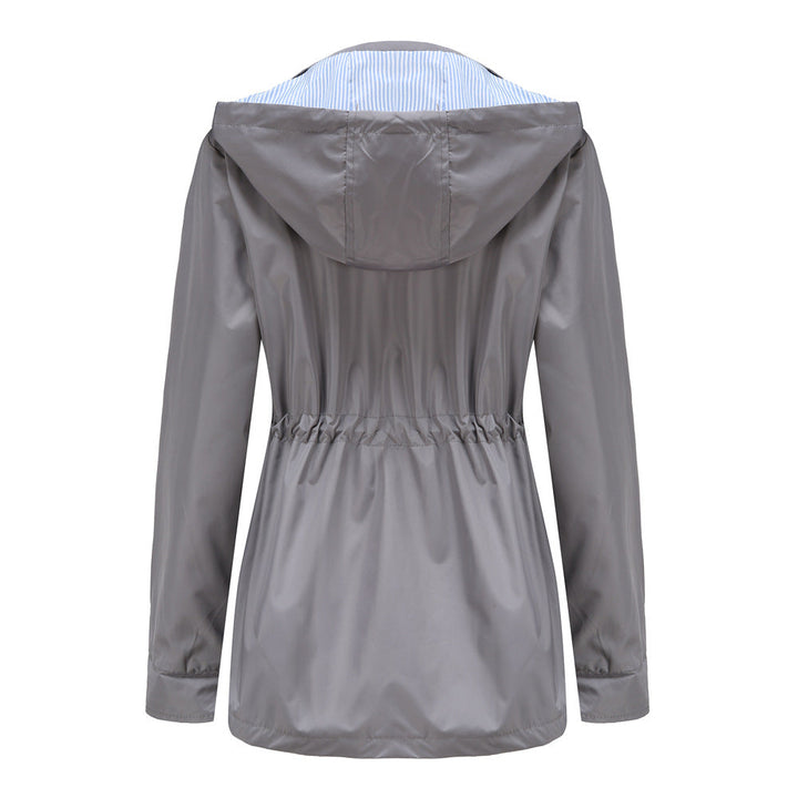 Clara | Hooded Waterproof Raincoat