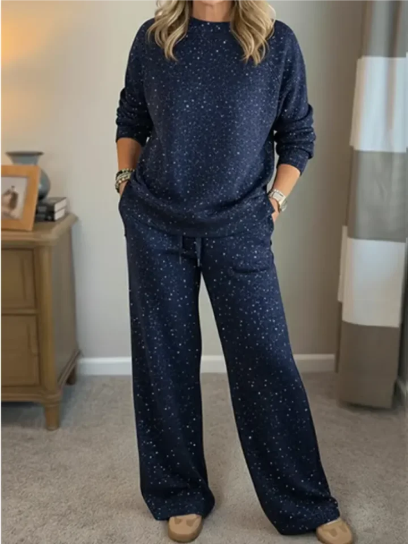 Lonne | Shiny Loungewear Set