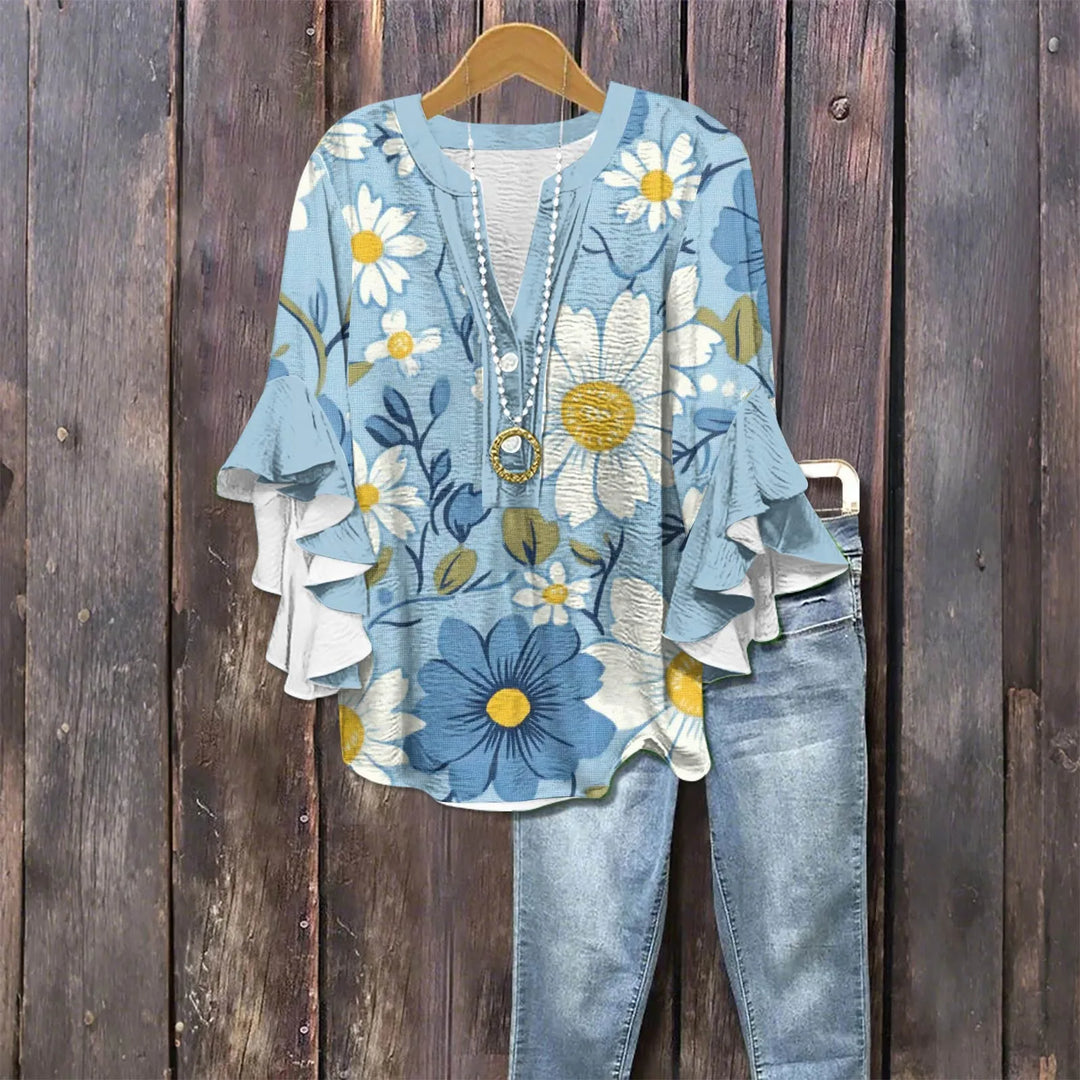 Ella | Floral Easy-Wear Blouse