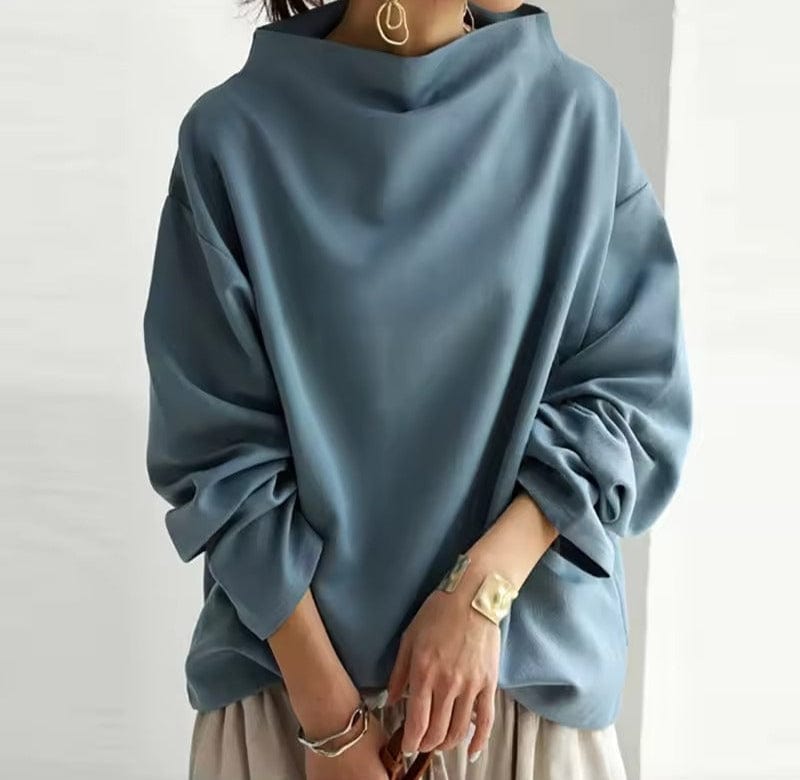 Ellyse | High-Neck Casual Top