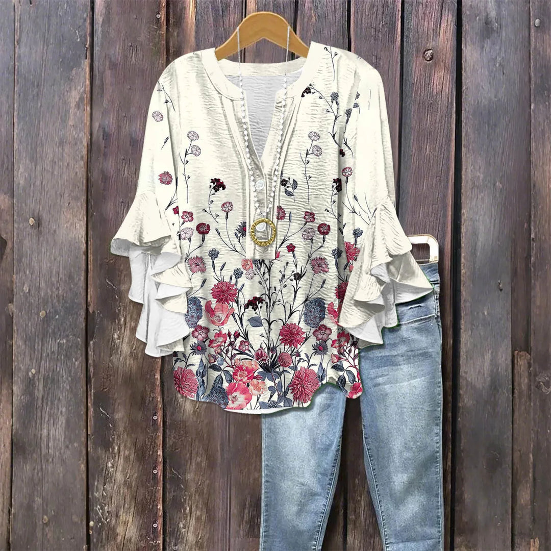 Ella | Floral Easy-Wear Blouse