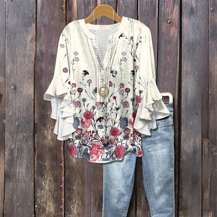 Ella | Floral Easy-Wear Blouse