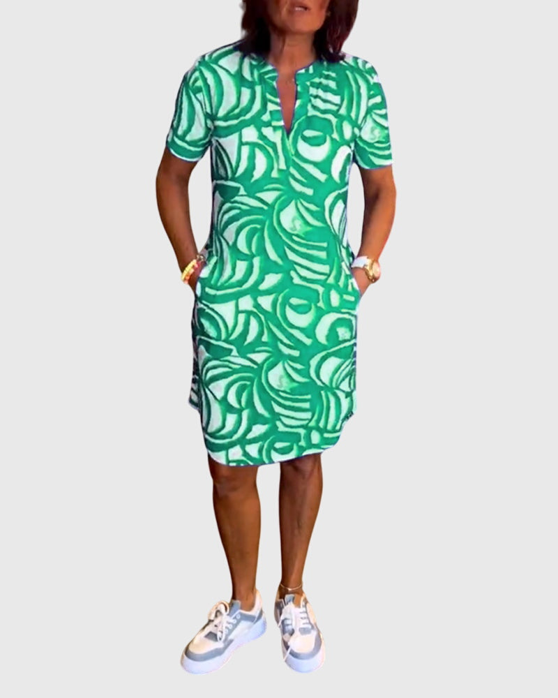 Ella | Flattering Avenue Walk Dress