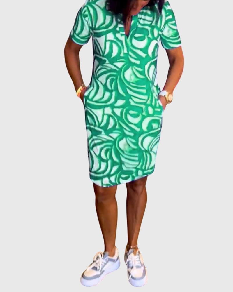 Ella | Flattering Avenue Walk Dress