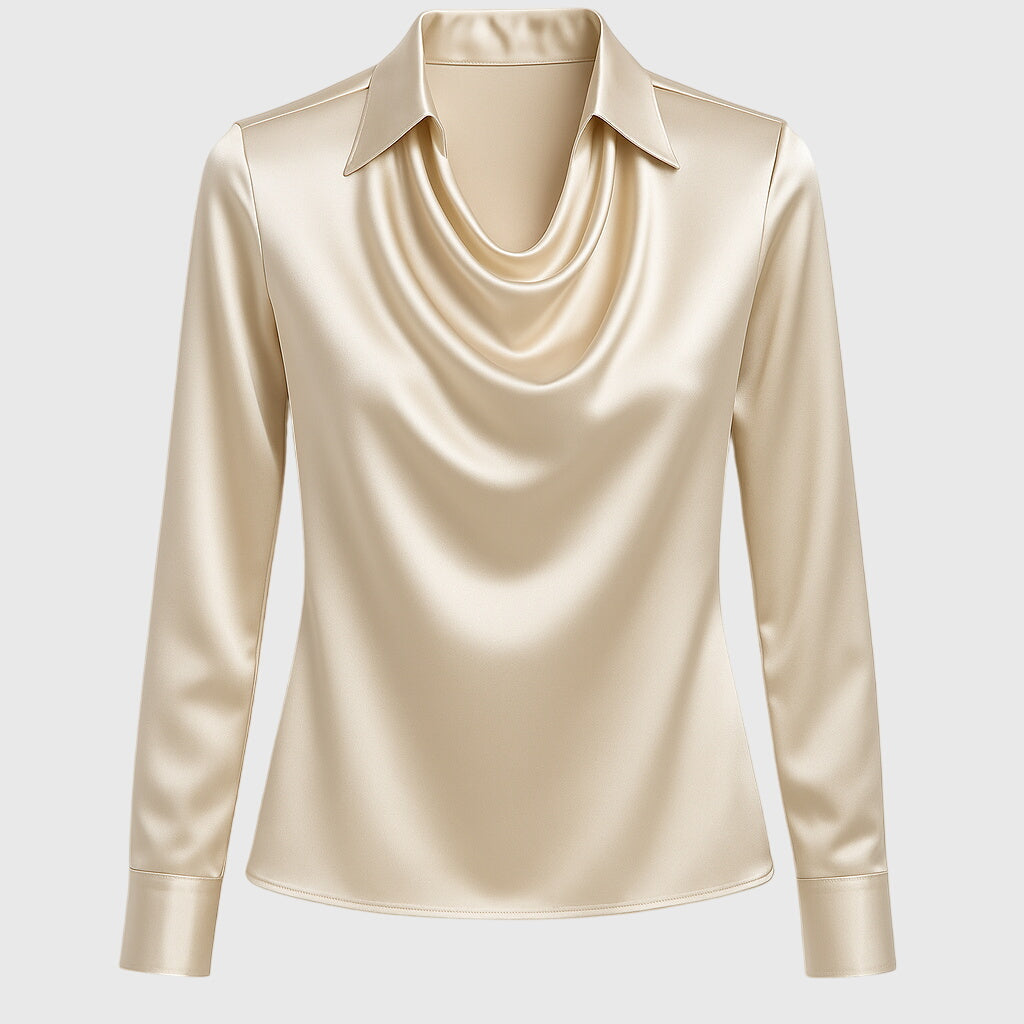 Brookly - Elegant Satin Blouse