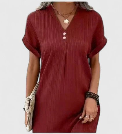 Senna  | Relaxed Draped Dress