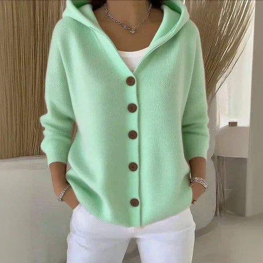 Jane | Trendy Hooded Cardigan