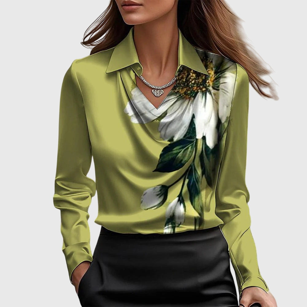 Brookly - Elegant Satin Blouse