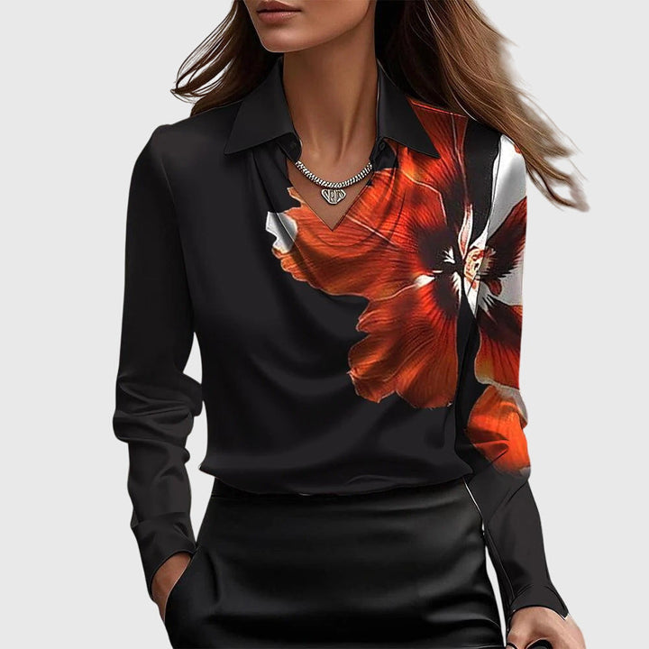 Brookly - Elegant Satin Blouse