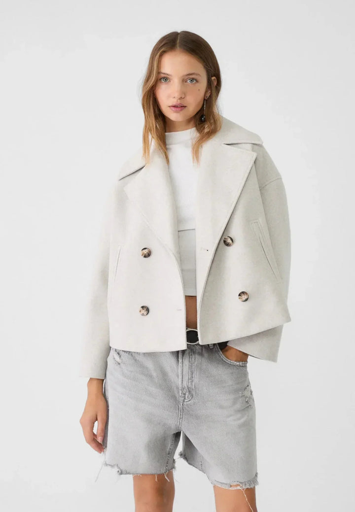 Isabelle | Short Double-Breasted Coat